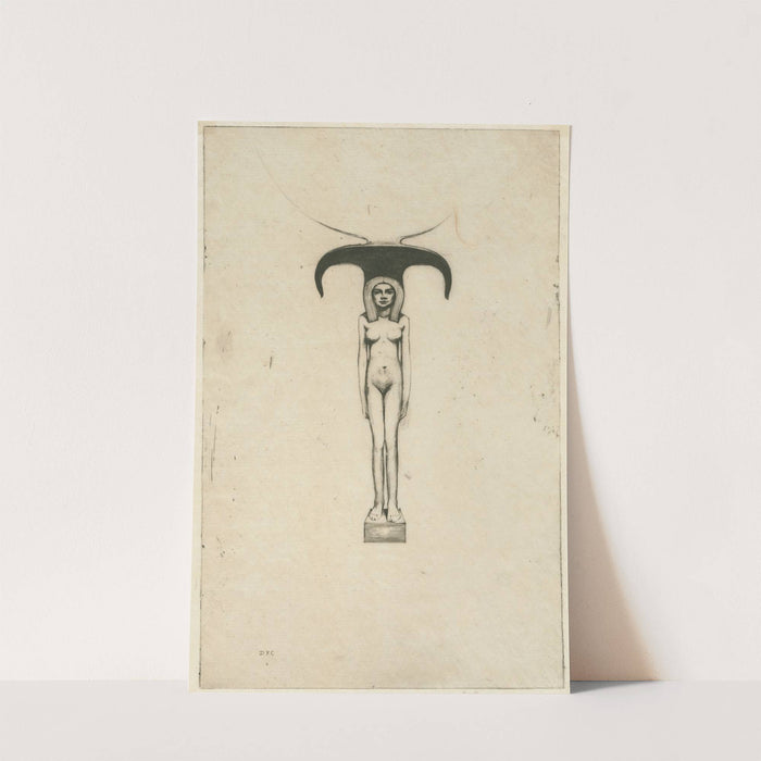 An Egyptian Mirror (1909) by David Young Cameron