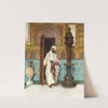 An elegant chieftain in his palace by Rudolf Ernst