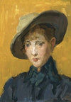 An Elegant Girl In A Hat