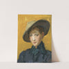An Elegant Girl In A Hat by Isaac Israëls