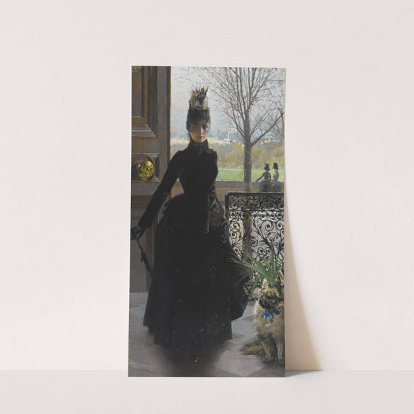An Elegant Lady by Vittorio Matteo Corcos