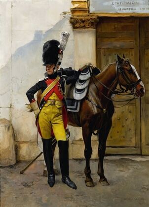 An Elite Soldier Of The Imperial Guard