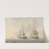 An English Man-of-War Taking Possession of a Ship by Robert Cleveley