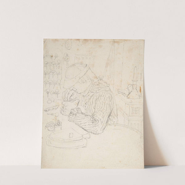 An Engraver by Edouard Jeanmaire