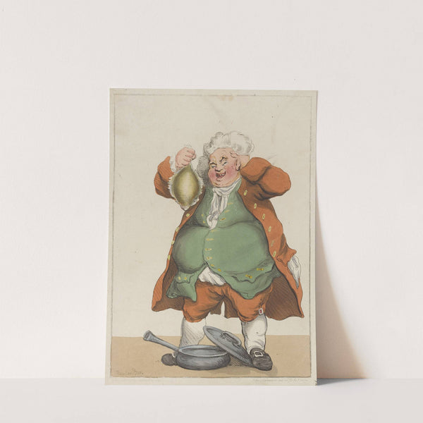 An epicure (1801) by Thomas Rowlandson