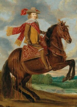 An Equestrian Portrait Of Cardinal-Infant Ferdinand Of Austria (1610–1641) — size preview