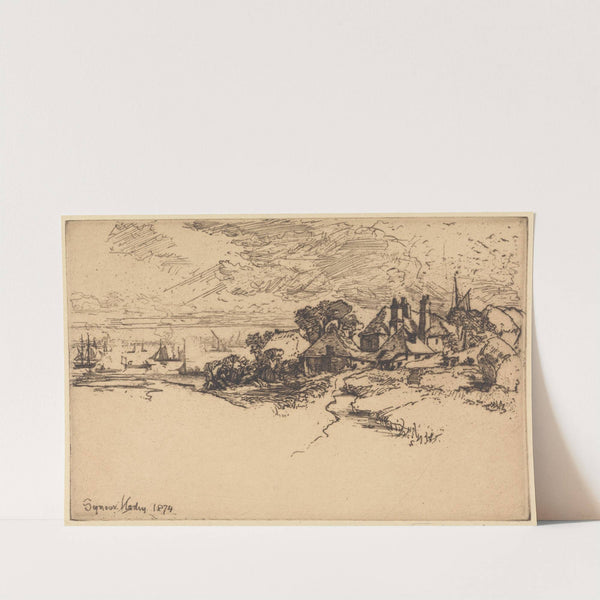 An Essex Farm by Francis Seymour Haden