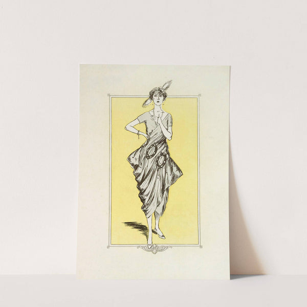 An Evening Gown by Anonymous