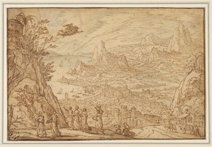An Extensive Estuary Landscape with the Story of Mercury and Herse
