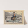 An Ice-O-Lated Being; Winter (1827-1829) by William Heath