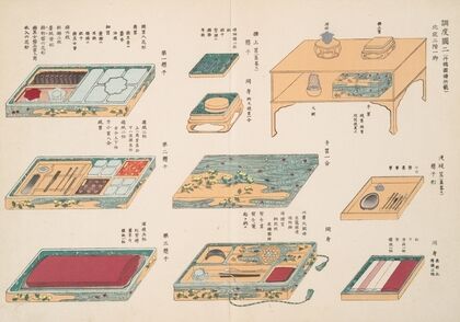 An illustration of a scribe’s tools 2