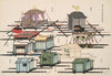 An illustration of sedan chairs