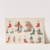 An illustration of women&#8217;s costumes (1908) by Shigeo Inobe (Editor)