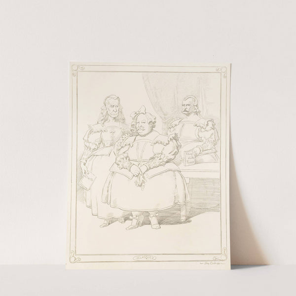 An Infanta and her Duenas (1910) by Otho Cushing