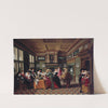 An Interior with Ladies and Cavaliers by Dirck Van Delen