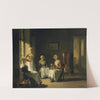 An Interior with Women Polishing Brass by Joseph Bail