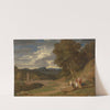 An Italianate Landscape by John White Abbott