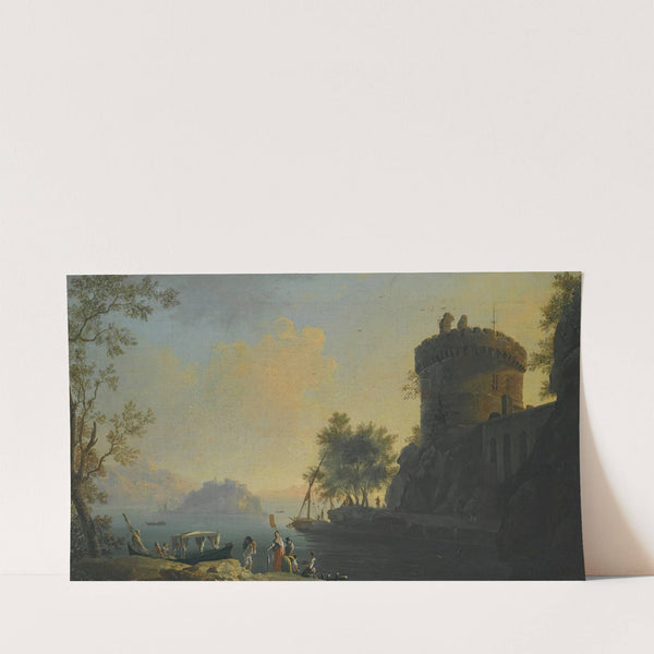 An Italianate Landscape, With The Tomb Of The Plautii by Thomas Patch