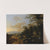 An Italianate landscape with travelers and mules by a waterfall by Willem de Heusch