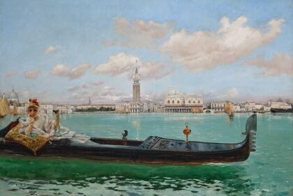 An observer on the Venetian Lagoon