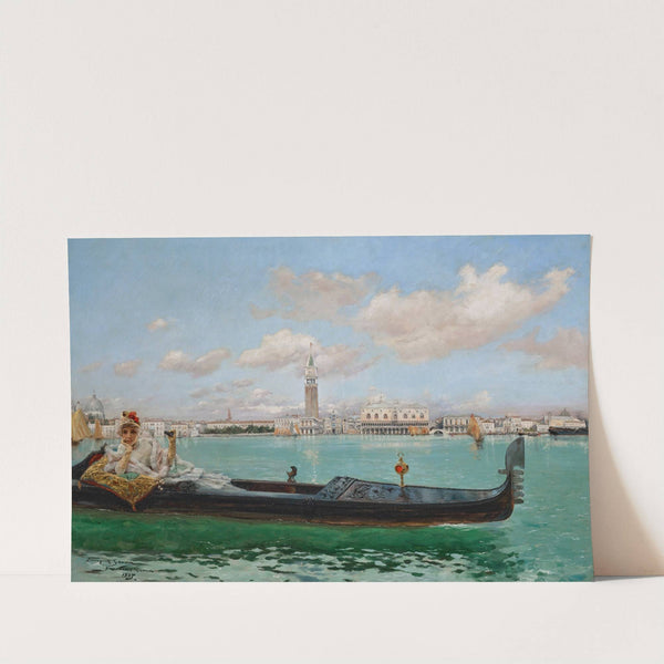 An observer on the Venetian Lagoon by Enrique Serra Auqué