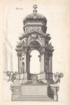 An octangular tabernacle in perspective.