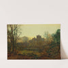 An October Afterglow (1871) by John Atkinson Grimshaw