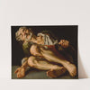 An Old Beggar, Lying Down, His Hand Reaching Out by Gaspare Traversi