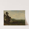 An Old Chapel in a Valley by Théodore Rousseau