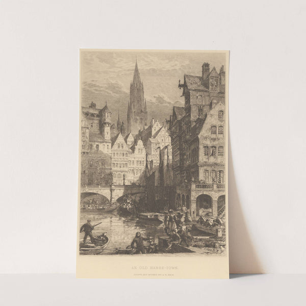 An Old Hanse Town by Axel Herman Haig