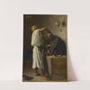 An oriental barbershop by Léon Bonnat