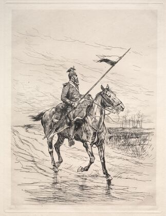 An Uhlan (late 1800s)