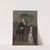 An Unknown Man With His Daughter (1744 - 1746) by Arthur Devis