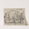 Analysis of Beauty, Plate I; A Statuary&#8217;s Yard (1753) by William Hogarth