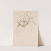 Analytical Study of a Woman&#039;s Head Against Buildings by Umberto Boccioni