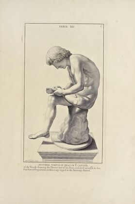 Anatomy improv’d and illustrated with regard to the uses thereof in designing Pl.41