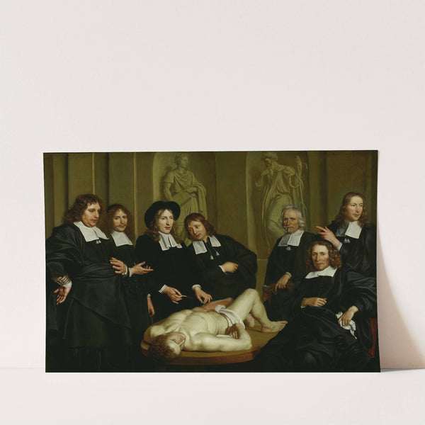 Anatomy lesson from Dr. Frederik Ruysch by Adriaen Backer