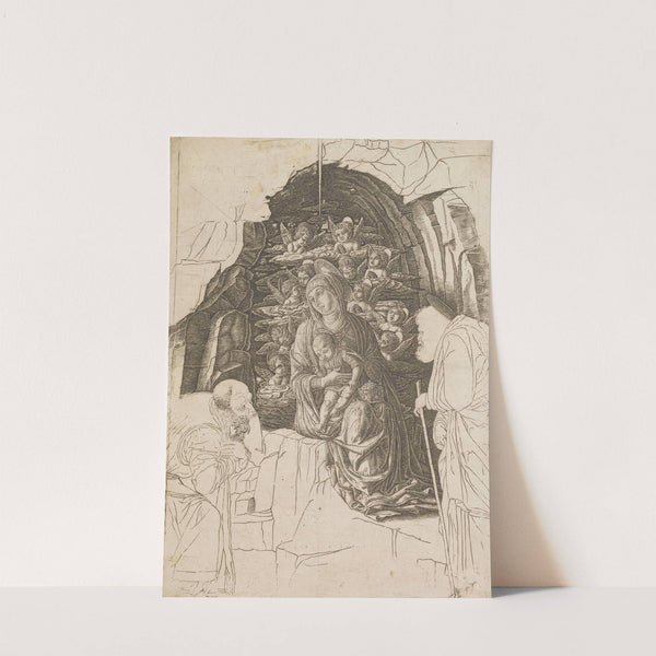 Anbetung des Kindes in der Höhle by Anonymous