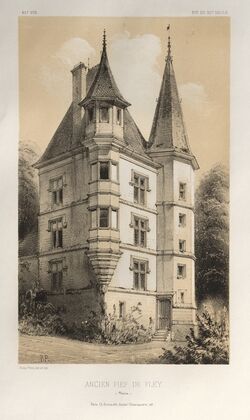 Ancien Fief De Fley (Nièvre) (1860) — size preview