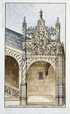 Ancienne cour des Comptes, portail de l’escalier