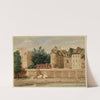 Ancienne Préfecture de Police en 1849 by Louis-Martial-Théodat Masson