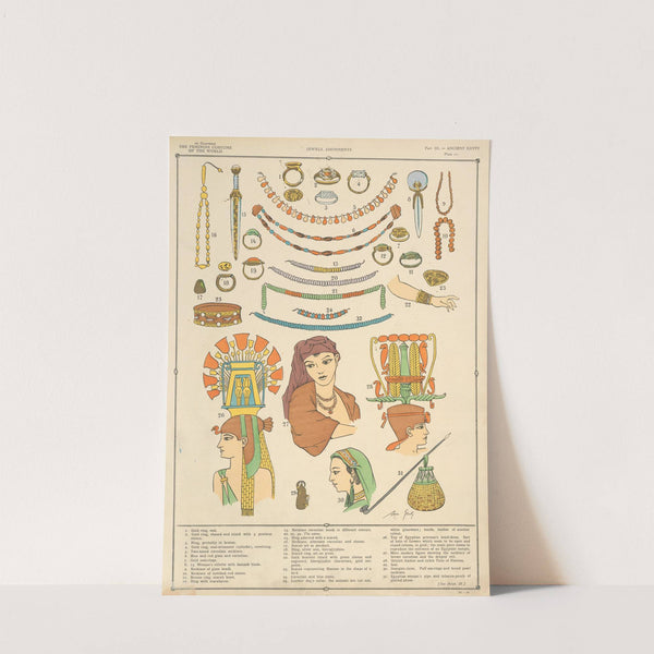 Ancient Egypt - Jewels, adomments by Paul Louis de Giafferri