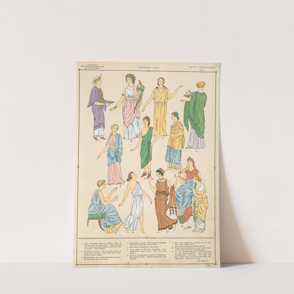 Ancient Greece - Fashionable ladies by Paul Louis de Giafferri