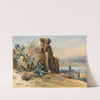 Ancient Ruins near Messina,Sicily by Jean-Charles Joseph Rémond
