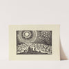 And all the dark make bright like day, And the water shine like fire (1946) by Letterio Calapai