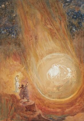 ‘And I saw a star fall from heaven unto the earth’ (Rev. IX – 1)