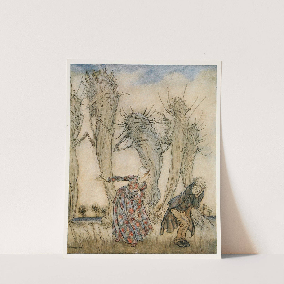 And that is the story of Mr. and Mrs. Vinegar (1927) by Arthur Rackham