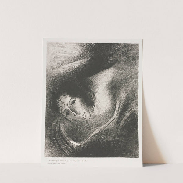 And the Devil That Deceived Them was Cast into the Lake of Fire and Brimstone, Where the Beast and the False Prophet Are (1899) by Odilon Redon