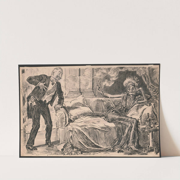 And the fool, he called her his lady fair (1917) by Charles Dana Gibson