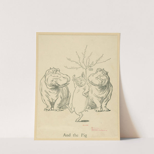 And the pig by Leonard Leslie Brooke